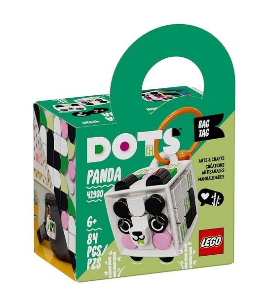 LEGO&reg; DOTS Bag Tag Panda 41930
