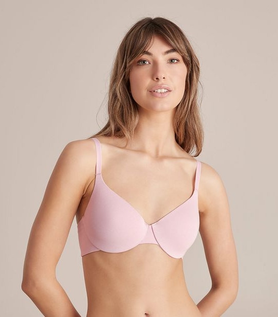 Encased Cotton T-Shirt Bra; Style: TLETB080