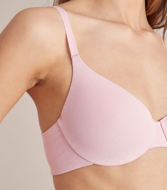 Encased Cotton T-Shirt Bra; Style: TLETB080
