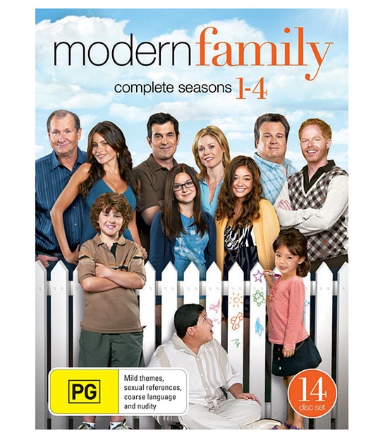 Modern Family Complete Seasons 1-4 - DVD
