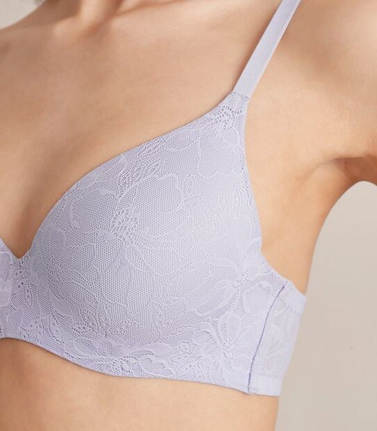Olivia Underwire Lace T-Shirt Bra; Style: TLHUB090