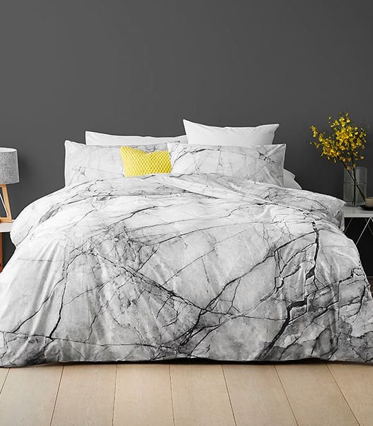 Marble Quilt Cover Set