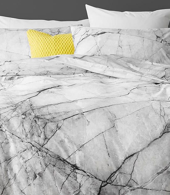 Marble Quilt Cover Set
