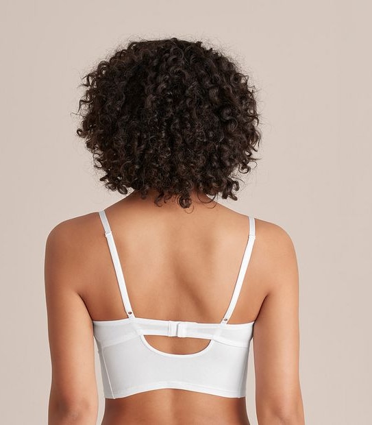 Lily Loves Australian Cotton Corset Longline Crop Bra