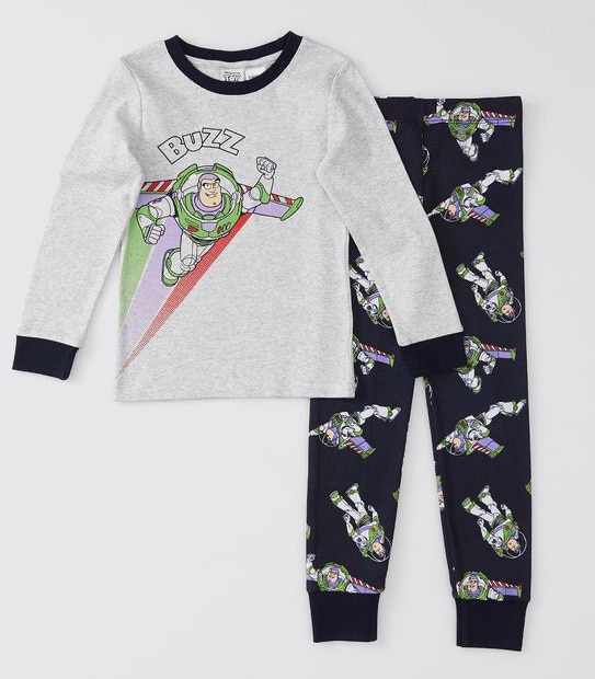 Disney Toy Story Pyjama Set - Grey
