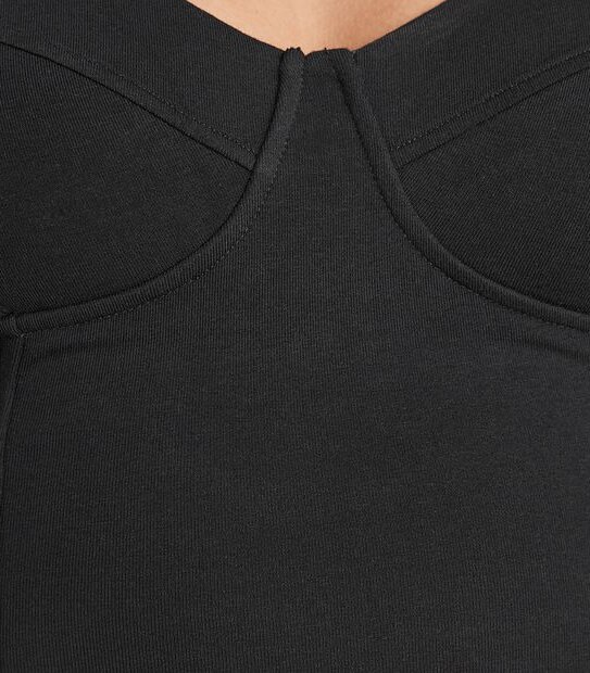 Lily Loves Australian Cotton Corset Longline Crop Bra