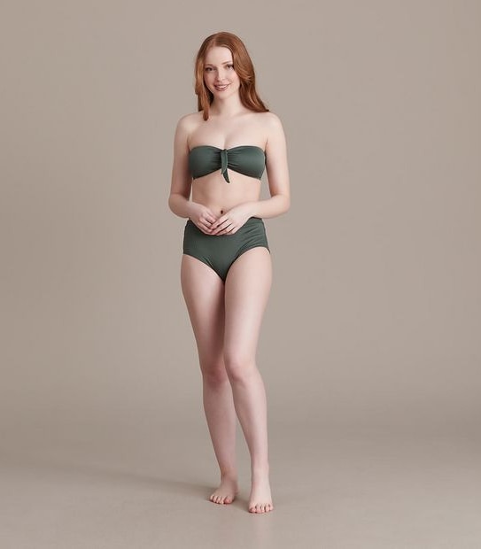 Lily Loves Tie Front Swim Bandeau