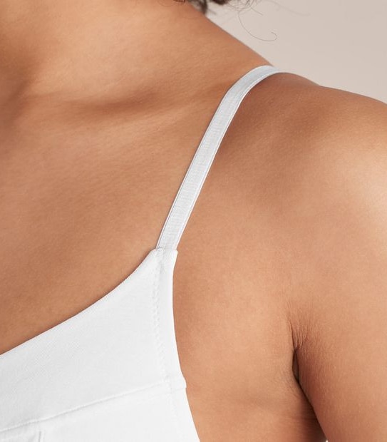 Lily Loves Australian Cotton Corset Longline Crop Bra