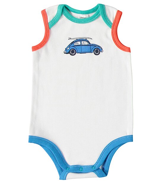 Boys' 5 Pack Bodysuits - Cars