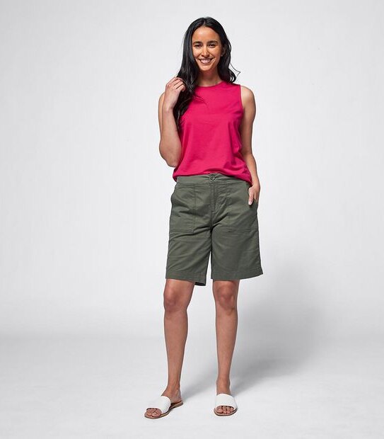 Rib Waist Short