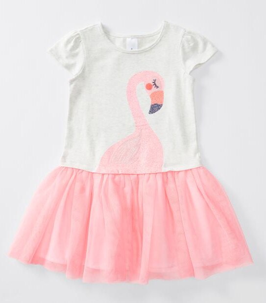 Flamingo Tulle Dress