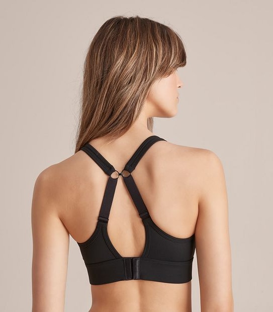 Active High Impact Wirefree Sports Bra - Black