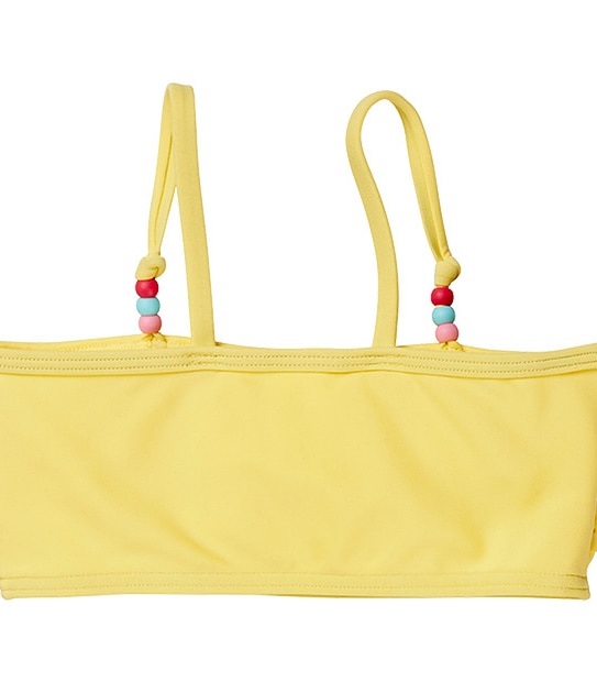 Girls' 2 Piece Laser Cut Frill Bathers