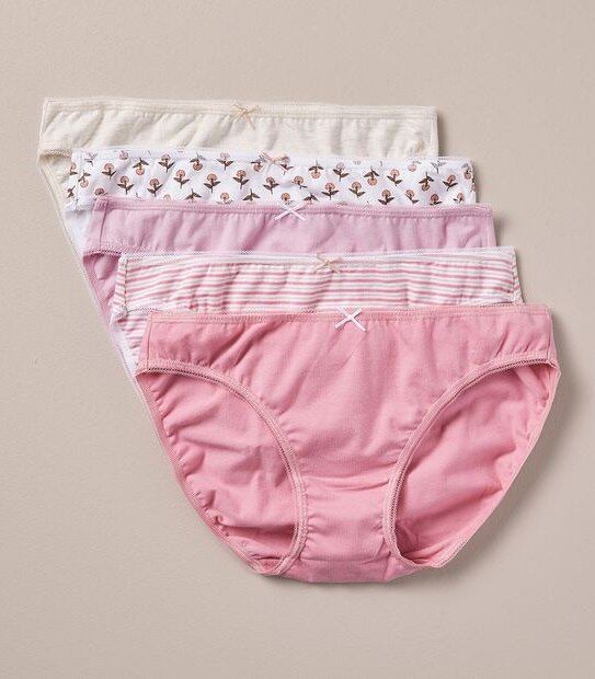 5 Pack Cotton/Elastane Bikini Briefs; Style LBK183533 Target Australia
