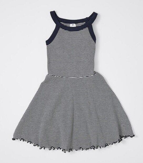 Rib Striped Dress