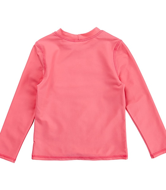 Girls' Long Sleeve Wildflower Photographic Print Rash Vest 3 of 3
