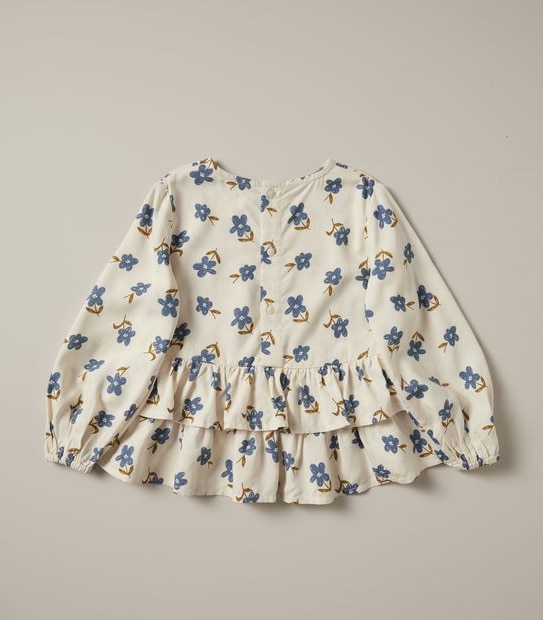 Peplum Floral Top