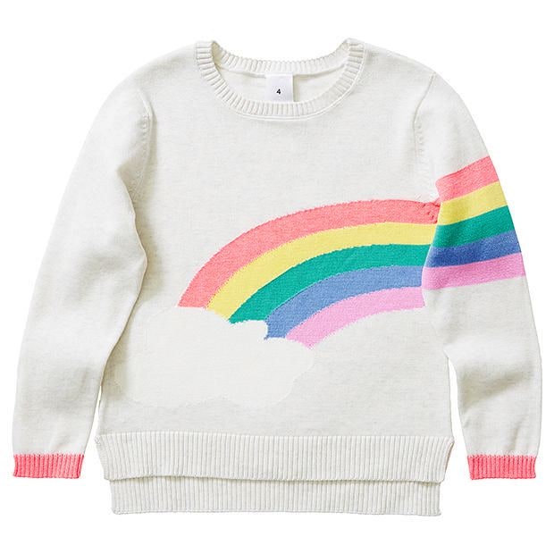 Rainbow Knit Jumper | Target Australia
