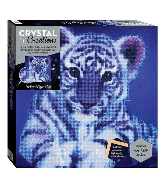 Crystal Creations Canvas - White Tiger Club