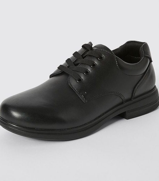 Gro Shu Lace Up Leather School Shoe