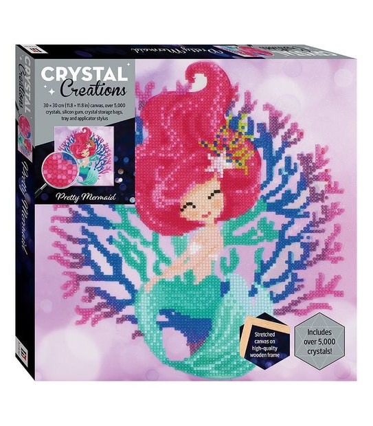 Crystal Creations Canvas - Pretty Mermaids
