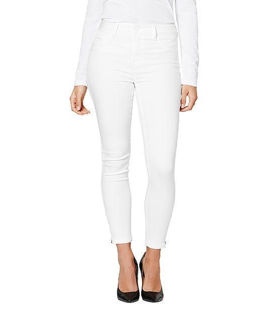 Dannii Minogue Petites 7/8 Zip Hem Jeans
