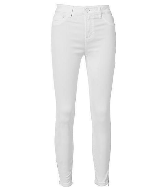 Dannii Minogue Petites 7/8 Zip Hem Jeans