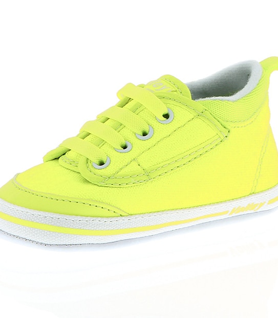 My First Volley Pre Walker Shoes - Yellow Fluoro