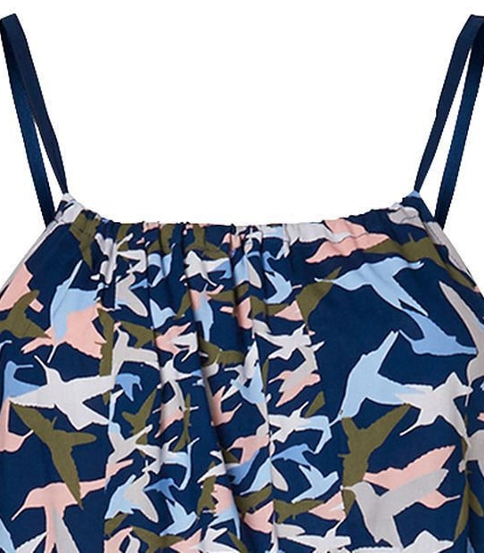 Dannii Minogue Petites Hummingbird Maxi Dress - Blue