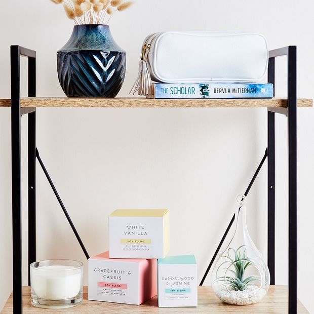 atticus 4 tier shelf