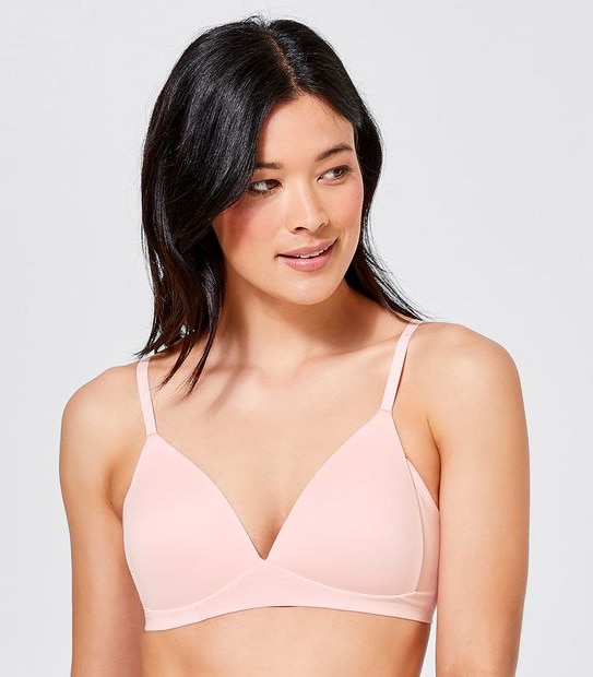 Soft Comfort First Wirefree Bra -  Pink