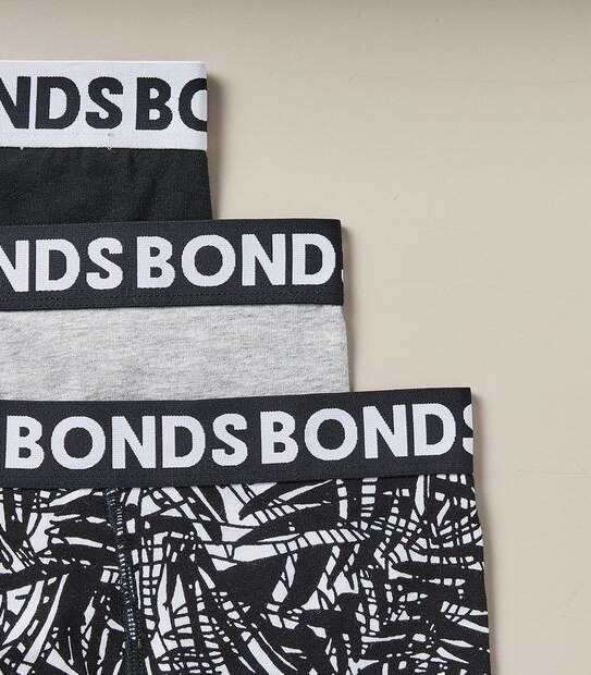Bonds 3 Pack Everyday Trunks