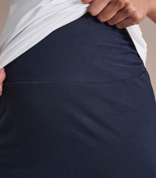 Maternity Organic Cotton Bodycon Skirt
