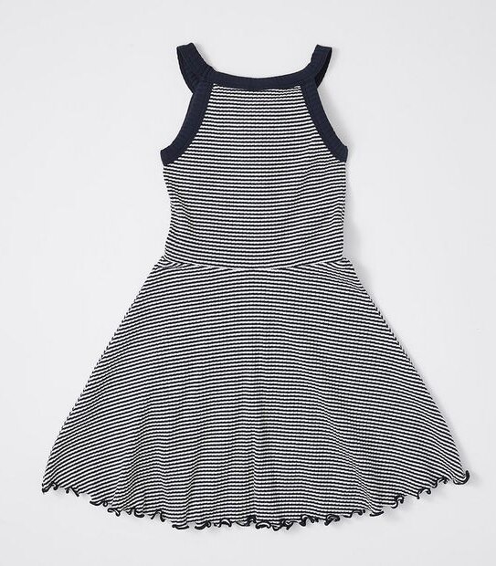 Rib Striped Dress