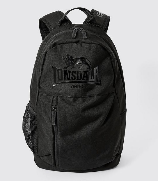Lonsdale London 3 Piece Backpack - Black