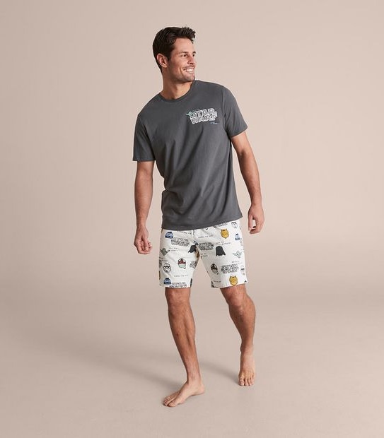 Mens Family Matching Darth Vader Star Wars Cotton PJ Set