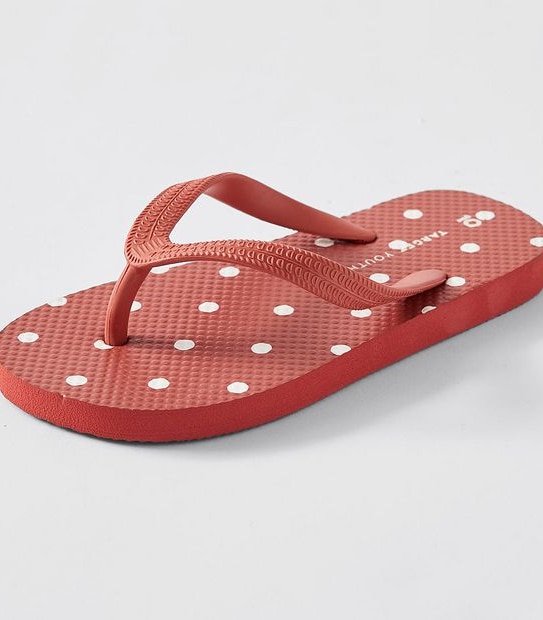 Polka Dot Thongs
