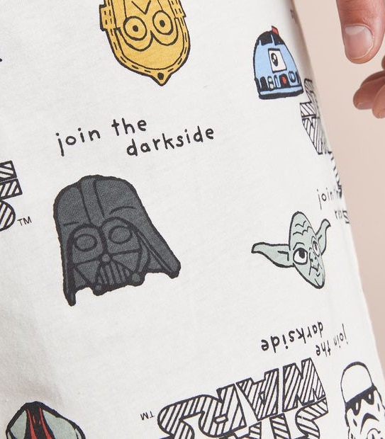Mens Family Matching Darth Vader Star Wars Cotton PJ Set
