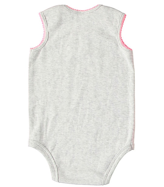 Girls' 5 Pack Bodysuits - Flamingo