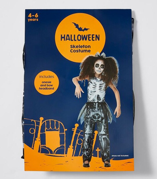 Halloween Skeleton Costume