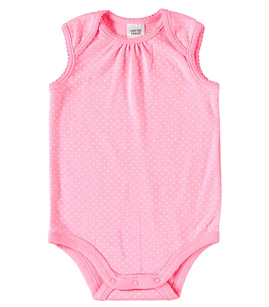 Girls' 5 Pack Bodysuits - Flamingo