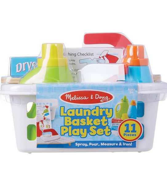 Melissa & Doug: Laundry Basket Play Set 