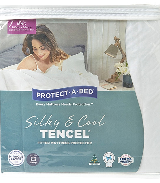 Protect-A-Bed Silky & Cool Tencel Fitted Mattress Protector