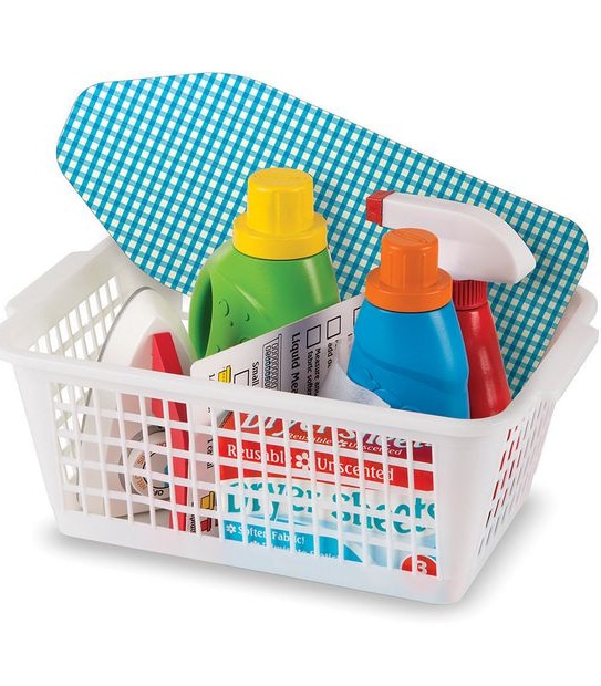 Melissa & Doug: Laundry Basket Play Set 