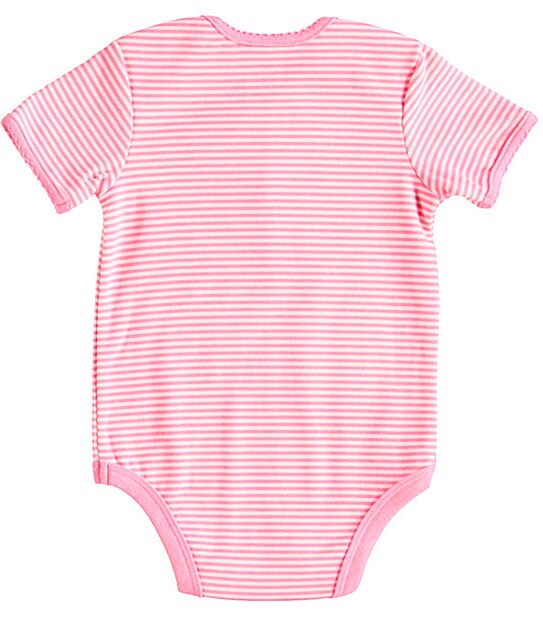 Girls' 5 Pack Bodysuits - Flamingo
