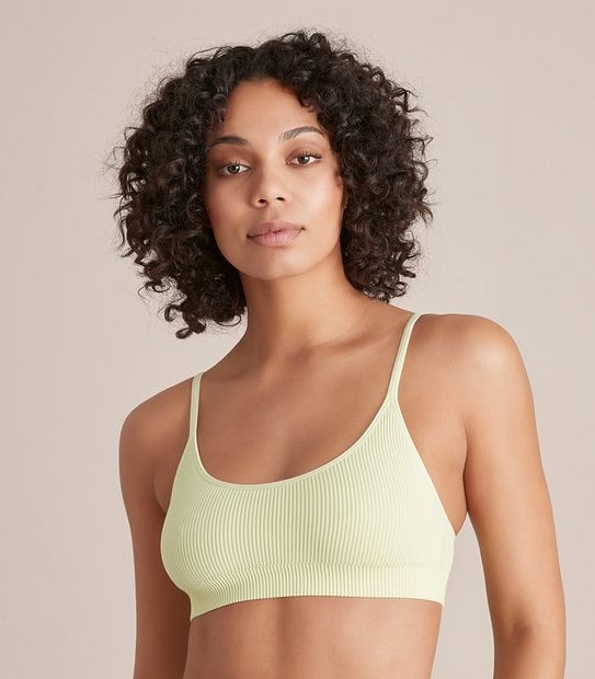 Lily Loves Ribbed Strappy Crop Top; Style: LBR52383
