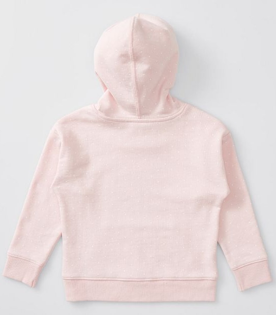 Bluey Polka Dot Pullover Hoodie - Pink