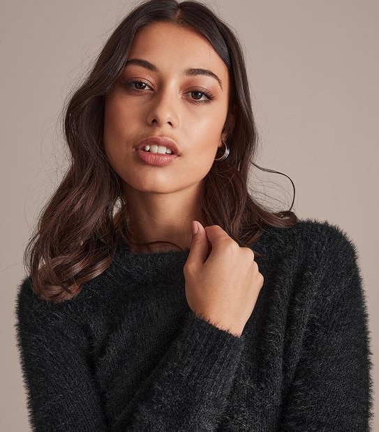 Lily Loves Edge To Edge Feather Cardigan