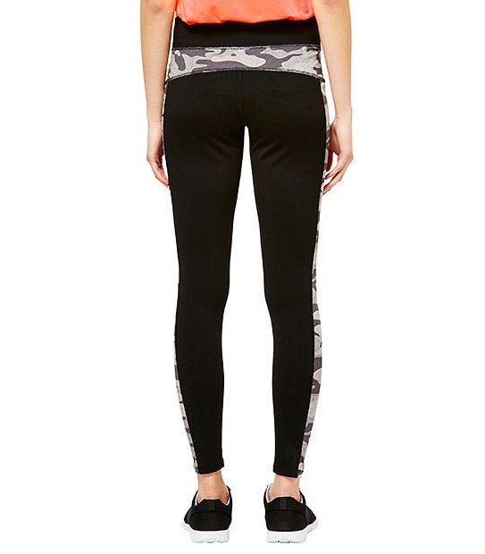 Active Camo Panel Leggings
