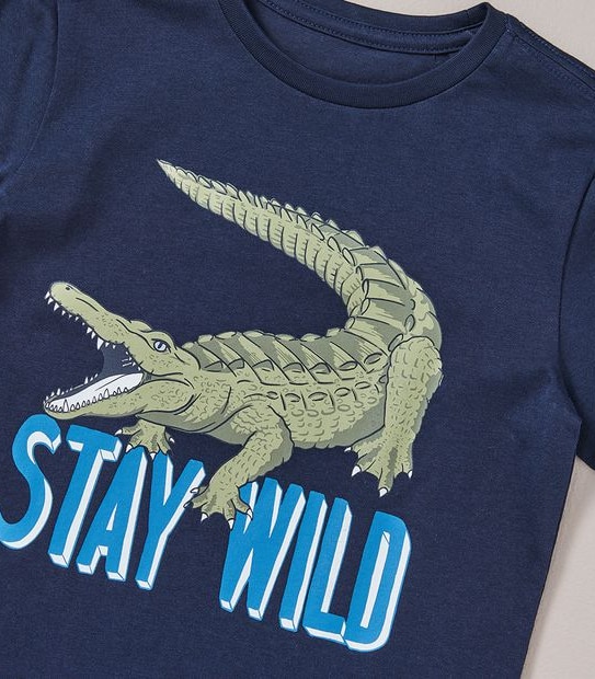 Organic Cotton Print T-shirt